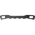 Front Lower Valance Panel for Ford Ranger 1998-2000, Textured, Styleside, without Splash Model, with Fog Light Holes, Replacement