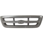 Paintable Shell and Insert Grille for 1998-2000 Ford Ranger Splash, XL/XLT 2WD (Two-Wheel Drive) Models, Replacement