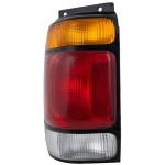 Tail Light for Ford Explorer 1995-1997, Left (Driver) Side, Lens and Housing, Replacement