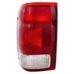 Tail Light Lens and Housing for 2000 Ford Ranger, Left (Driver) Side, Replacement