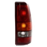 Tail Light Assembly for Chevy Silverado 1500/2500 (1999-2002), GMC Sierra 1500/2500 (1999-2003), Fleetside, Right (Passenger), Replacement
