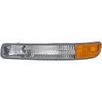 Park Light for GMC Sierra 1999-2006, 2007 Classic, Left (Driver), Lens and Housing, Replacement