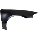 Front Fender for Honda Civic 1992-1995, Right (Passenger), Primed (Ready to Paint), Hatchback, without Molding Holes, Replacement