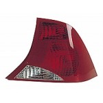 Right (Passenger) Rear Tail Light Assembly for 2000 - 2003 Ford Focus, Replacement without Bulb or Socket, 3-bulb Light with Black Trim,  2S4Z13404AA