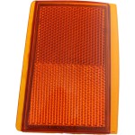 Front Upper Right (Passenger) Side Reflector Light for Chevrolet C/K Series PU 1988-1993, Replacement