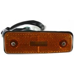 Front Side Marker Light Assembly for Toyota Pickup 1979-1981 / Land Cruiser 1981-1990, Left (Driver) Side, On Fender Side, Replacement