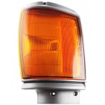 Corner Light Assembly for Toyota P/U, 1987-1988, Left (Driver) with Gray Trim, Base Models, RWD (Rear-Wheel Drive), Replacement