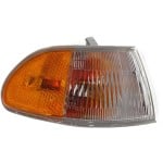 Corner Light Assembly for Honda Civic 1992-1995, Right (Passenger) Side Marker, 4-Door, Replacement