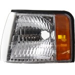 Corner Light for Cadillac Deville 1997-1999, Left (Driver) Side, Lens and Housing, Replacement