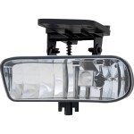 Front Fog Light Assembly for GMC Sierra 1999-2002, Yukon, Yukon XL 2000-2006, Left (Driver), Replacement