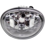Front Fog Light Assembly for Chrysler Concorde, Right (Passenger) equals Left (Driver), 1998-2004 Model, Replacement