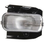 Front Fog Light Assembly for Ford F-Series 1999-2004, Left (Driver), Replacement Models: F-150, F-250, F-350, F-450, F-550.