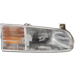 Headlight Assembly for Ford Windstar 1995-1997, Right (Passenger) Side, Halogen, Replacement