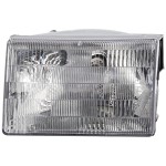 Headlight Assembly for Jeep Grand Cherokee 1993-1998, Left (Driver), Halogen, Canada/USA Built Vehicle, Replacement