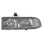 Headlight Assembly for Chevrolet Blazer (1998-2005) / S10 Pickup (1998-2004), Left (Driver), Composite, Halogen, Replacement