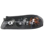 Headlight Assembly for Chevrolet Impala 2000-2004, Left (Driver), Composite, Halogen, Up to 2-05-2004, Replacement