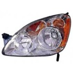 Headlight Assembly for 2005 - 2006 Honda CR-V, UK Built, Left (Driver) Side Replacement,  33151S9AA11