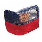 Left (Driver) Tail Light Assembly for 1993 - 1999 Volkswagen Jetta GLX, Includes Lens/Housing Assembly and Outer Light, OEM Replacement: 1HM945111B