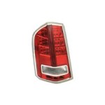 Left (Driver) Tail Light Lens/Housing for 2012 - 2014 Chrysler 300 from 3-19-12, Platinum, Includes Lens,  68154607AC, Replacement