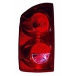 Tail Light Assembly for Dodge Full Size Pickup 2007-2009, Left (Driver), CAPA-Certified, Replacement