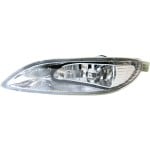 Front Fog Light Assembly for Toyota Solara 2002-2003, Camry 2002-2004, Corolla 2005-2008, Left (Driver), Coupe/Convertible/Sedan, Replacement