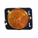 Front Side Marker Light Assembly for 2007-2018 Jeep Wrangler (JK), Left (Driver), CAPA-Certified, Replacement
