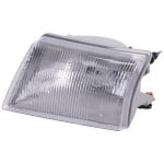 Headlight Assembly for Mazda Pickup 1998-2000, Left (Driver), Halogen, Replacement
