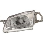 Headlight Assembly for Mazda Protege 1999-2000, Left (Driver), Halogen, Replacement
