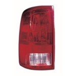 Left (Driver) Rear Tail Light Assembly for 2009 - 2022 Full-Size Dodge Ram, Includes Lens; 55277415AF, Replacement