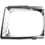 Headlight Door for Toyota Pickup 1989-1991, Right (Passenger), 4WD (Four-Wheel Drive), Chrome, Replacement