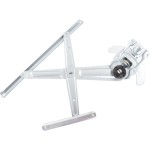 Front Window Regulator for Toyota Pickup 1989-1995, 4Runner 1990-1995, Manual, 2-Door, Without Vent Window, Left (Driver), Replacement