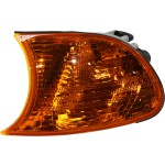 Amber Lens Corner Light for BMW 3-Series 2000-2001, Left (Driver), Lens and Housing, Convertible/Coupe Models up to 9-01, Replacement Models: 325Ci, 328Ci, 330Ci