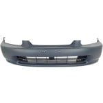 Front Bumper Cover for 1996-1998 Honda Civic, Primed (Ready to Paint), Replacement