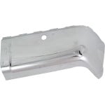 Rear Bumper End for Chevrolet Silverado / GMC Sierra 2007-2014, Right (Passenger), Chrome, with Sensor Holes, Excludes 2007 Classic, Replacement