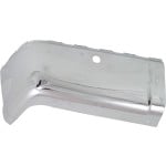 Rear Bumper End for Chevrolet Silverado / GMC Sierra 2007-2014, Left (Driver) Side, Chrome, with Sensor Holes, Excludes 2007 Classic, Replacement