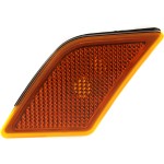 Front Side Marker Light for Mercedes-Benz C-Class 2008-2011, C63 2012-2015, Left (Driver), Lens and Housing, (Sedan 2008-2014)/(Coupe 2012-2015), Replacement