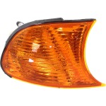 Amber Corner Light Assembly for BMW 3-Series 2002-2003 Coupe/Convertible, Right (Passenger), up to 3-2003, Replacement Models: 320i, 325i, 330i, 330xi, M3