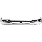 Chrome Front Bumper Face Bar for Chevrolet Silverado 1500/2500 (2003-2006), Avalanche (2002-2006), Base/LS/LT/Hybrid Models, w/ Bracket, Excludes Avalanche w/ Body Cladding, Includes 2007 Classic, Replacement