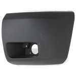 Front Bumper End for Chevrolet Silverado 1500, 2007-2013, Primed (Ready to Paint), Left (Driver), Face Bar Cap with Fog Light Hole, Excludes 2007 Classic, Replacement (CAPA Certified)