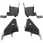 Front Bumper Bracket Set for Chevrolet Silverado Base/LS/LT Models, 2003-2006, Replacement