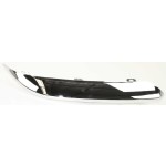 Front Bumper Molding for Chrysler 300 2005-2010, Right (Passenger), Bumper Strip, Chrome, Plastic, Without Headlight Hole, 5.7L Engine, Replacement