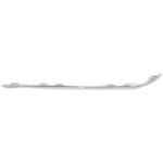 Front Bumper Molding for Chrysler 300, Model Years 2005-2010, Right (Passenger) Bumper Strip, Chrome Finish, Plastic, 3.5L Engine, Replacement