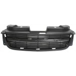 Upper Painted Gray Shell and Insert Grille for Chevrolet Cobalt 2005-2010, Fits Base, LS, LT, LTZ Models, Replacement