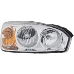 Headlight Assembly for Chevrolet Malibu 2004-2008, Right (Passenger) Side, Composite, Halogen, Replacement