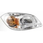Headlight Assembly for Chevrolet Cobalt 2005-2008/Pontiac G5 2007-2009, Right (Passenger) Side, Halogen, Clear Lens, without Bracket, Replacement