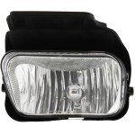 Front Fog Light Assembly for Chevrolet Avalanche 2002-2006, Left (Driver), Without Decor Package, Replacement