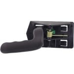 Front Interior Door Handle for Chevy Silverado/GMC Sierra 1999-2006, Left (Driver), Textured Black, Compatible with 2007 Classic Models, Replacement