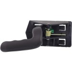 Front Interior Door Handle for Chevy Silverado/GMC Sierra 1999-2006, Left (Driver), Textured Black, Compatible with 2007 Classic Models, Replacement