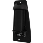 Rear Exterior Door Handle for Silverado/Sierra 1999-2006, Left (Driver), Textured Black Lever & Housing, Plastic, Extended Cab, Includes 2007 Classic, Replacement
