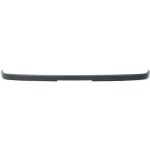 Front Bumper Molding for Chevrolet S10 Pickup 1998-2004, LS Model, Durable Plastic, Black, Replacement